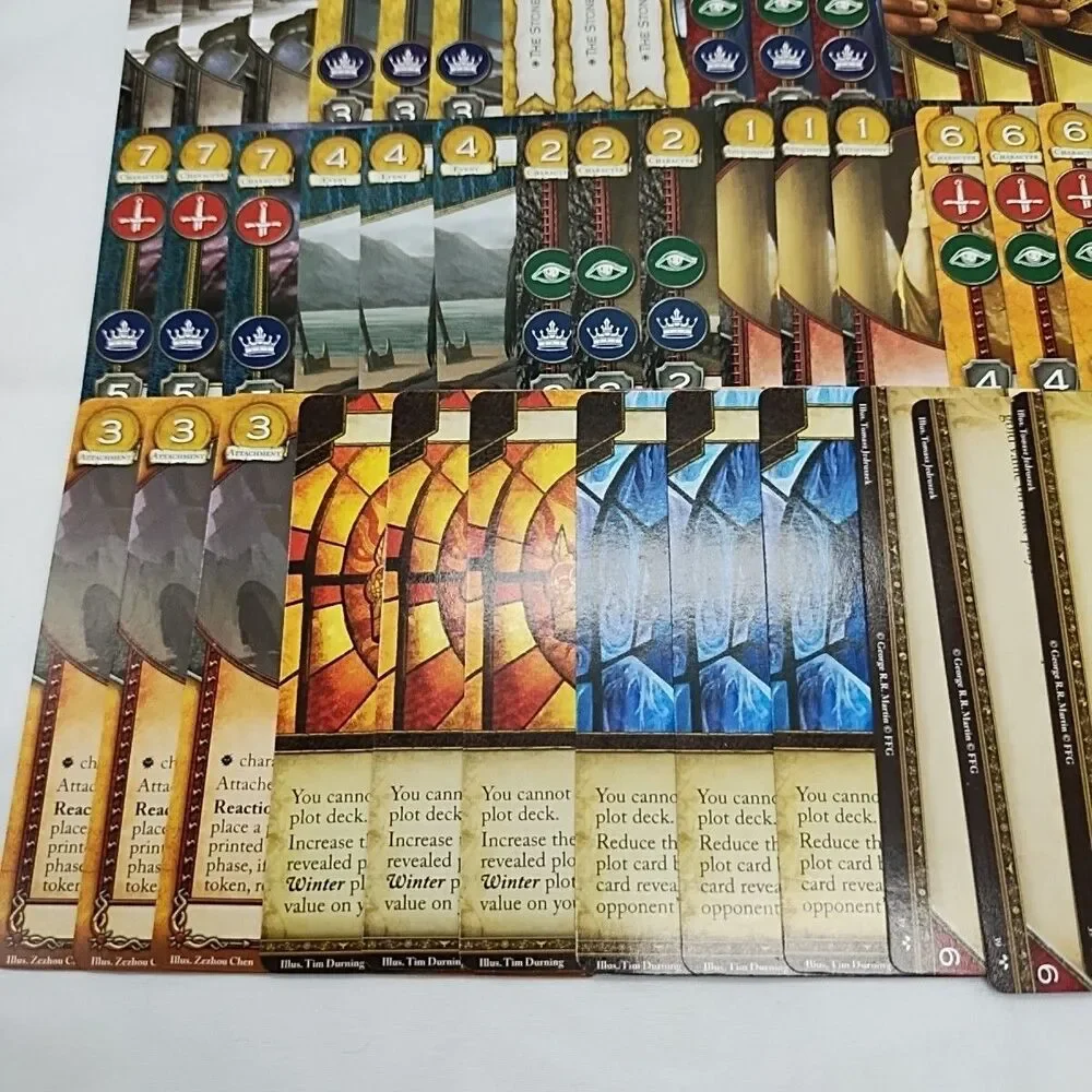 *No Box* Called To Arms Game Of Thrones LCG Expansion War Of Five Kings Pack 2